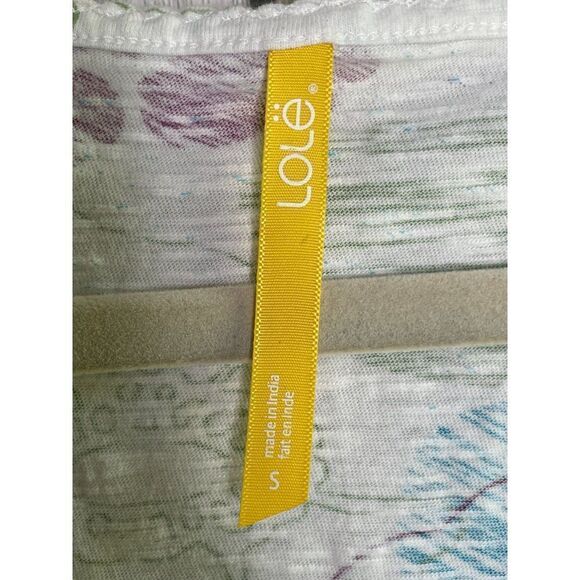 𝅺Lole Floral Tank Top Size Small - Picture 4 of 6